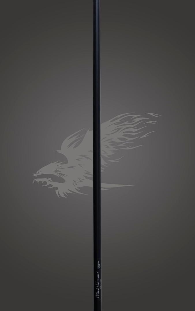 Phenix Rods Black Diamond Blank / 9' / 1 PC / 25-60 LB/Fast Taper Action / 7.5 TIP / 9.07 OZ