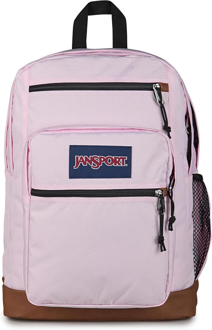JanSport 34L Cool Backpack – 15-inch Laptop Sleeve, Pink Ice, One Size