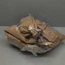 ULTCOVER Patio Fire Pit Table Cover Square 44 inch Outdoor Waterproof Fire Bowl Cover (Brown)