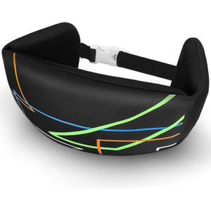 Blueweenly Swim Belt for Adults Swim Floating Belt with Adjustable Pool Weights for Water Exercise Training Equipment for Adults Water Aerobic Equipment (Small, Black)