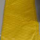 Mustard Yellow Couch Pillow Covers: 2 Pack 18x18 Inch Original Striped Velvet Square Throw Pillow Cases for Farmhouse Home Decor