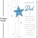 27 x Father's Day Card for Dad, Fathers Day Card Gift for Dad from Daughter, Son, Kids, Fathers Day Card for Daddy, Fathers Day Decorations
