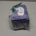 Travel Neck Pillows for Airplanes - 360 Ergonomic Memory Foam Travel Pillow - Relief Neck Pain with Breathable Support for Long Flights, Car, Train & Office Use - Adults & Kids (Gray)