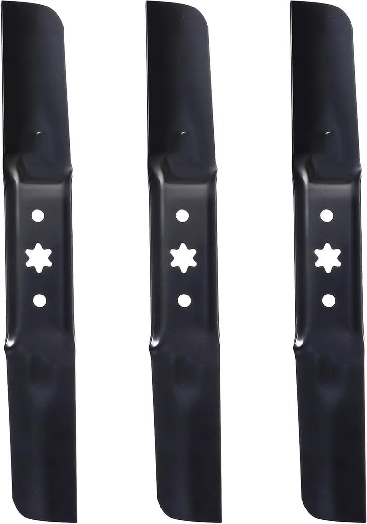 942-05056A Lawn Mower Blades Set for Cub-Cadet ZT1 54" Deck Compatible with Cub Cadet RZT-L54 XT1 XT2 MTD Craftsman Troy-Bilt, Replaces 742-05056, 742-05056A, 942-05056, Medium Lift (3 Packs)