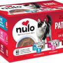 Nulo Variety Pack Pate Wet Canned Cat Food, 5.5 Ounce(Pack of 24), EXP FEB/19/2027