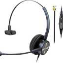 Cisco Headset with Microphone Noise Cancelling, Corded RJ9 Telephone Headset with Volume Control for Cisco Phone 8841, 8845, 8851, 8865, 7821, 7861, 7975G, 7985G, 8811, 8851, 8861, 9951 etc