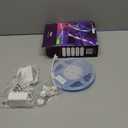 Pak RGB+IC LED Strip Lights for Bedroom & TV, 16.4ft Smart Lights with Remote APP Control, DIY 16 Million Colors, Music Sync Color Changing LED Lighting, 44 Scene Modes, Work with Alexa & Google