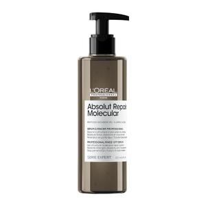 L'Oral Professionnel Paris Absolut Repair Molecular Rinse Off Hair Serum - Deep Conditioning Treatment For All Damaged Hair Types, Repairs Damage & Restores Strength