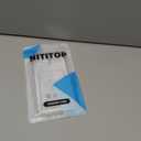 NITITOP Compatible with iPhone 11 Case Clear with Card Holder Cute Bow Knot Love Heart Design for Women Girls Soft TPU Shockproof Wallet Case Protective Phone Cover, Pink