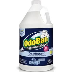OdoBan Disinfectant Concentrate and Odor Eliminator, Made in the USA, Night Ice, 1 Gallon