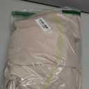 Fitable Faux Linen Textured Beige Round Tablecloths 60 Inches - 2 Pack Faux Burlap Table Clothes for Banquet, Party, Dining, Farmhouse, Outdoor (Great for 20"-48" Round Tables)