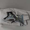 Washable Vintage 2x6 Bathroom Rugs: Soft Carpet with Non-Slip Backing for Hallway Entryway Kitchen Stain-Resistant Bedroom Floor Mat Gifts for Newlyweds/Household Home Decor (2x6, Floral/Blue)