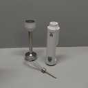 Cordless Hand Blender, UTALENT Variable Speed Immersion Blender handheld Rechargeable, with USB-C Charging Cable, Egg Whisk, for Smoothies, Milkshakes, Hummus and Soups  White