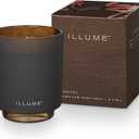Illume Refillable Boxed Glass Candle, Woodfire