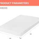 FDW | 5 Inch Queen Mattress | Medium Firm | Gel Memory Foam Mattress | White | Bed in a Box, CertiPUR-US Certified | Pressure Relief, Cooling Ventilated Foam | Washable Removable Cover