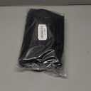 Prite Womens Corduroy Tote Bag with Zipper, Stylish Shoulder Bag with Adjustment Straps for Work, Travel, Daily Use (Black)