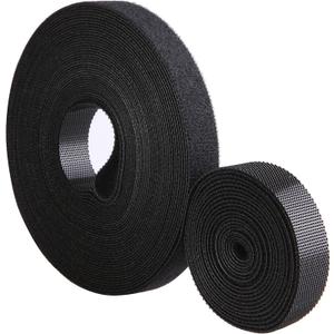 Double-Sided, Self Gripping Multi-Purpose Hook and Loop Fastening Tape 10 Yd/Roll, 0.5" Wide,Reusable (1/2'' x 10 Yards)