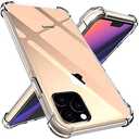 3 x Vani T iPhone 11 Pro Max Case, Clear Protective Heavy Duty Case with Soft TPU Bumper Case for iPhone 11 Pro Max 6.5 Inch