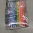 Kaco PURE Colored Gel Pens 0.5mm 20 Pieces Set Colorful Multi-color Ink Fine Point Comfort Grip Quick Drying Pens for Journaling Note Taking (1 Count (Pack of 20))