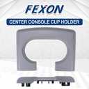 Center Console Cup Holder Replacement Pad Compatible with Ford F-150 2004-2014 Gray