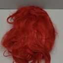 Red Curly Wig, Max Beauty Red Mermaid Cosplay Wigs for Woman with Starfish Hair Clips, Adult Long Hair Daily Wig Heat Resistant Synthetic Fiber for Halloween for Cosplay for Christmas (Red 1)