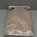 MIULEE Room Darkening Curtains Thermal Insulated Drapes Solid Window Treatment Set Grommet Top Light Blocking Blackout Curtain for Living Room/Bedroom 2 Panels 52 x 84 inch Length Taupe