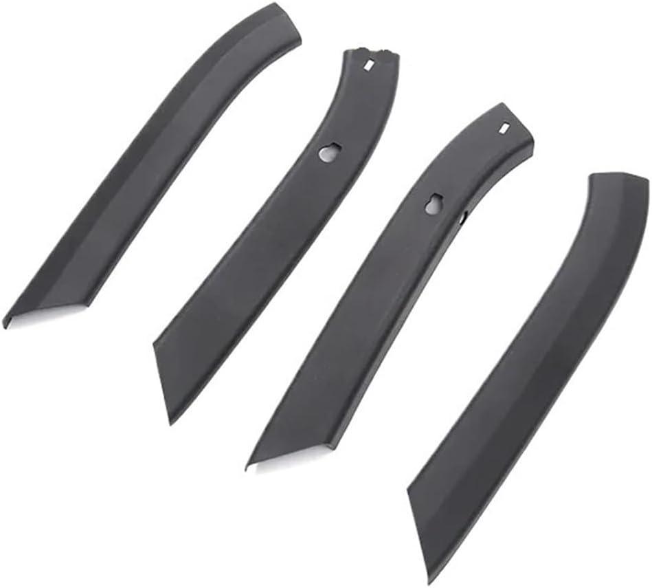 4PCS D-Pillar Guard Plate Protector Cover for Ford for Bronco 2021-2023 Off-Road Version PP Bumper Strip Decoration