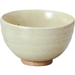 F1522 Matcha Bowl, Ceramic, Diameter 4.9 x Height 3.0 inches (12.5 x 7.5 cm)