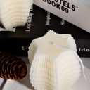 2 Pack Beautiful Soy Wax Ribbed Scented Candle for Home Decoration Birthday Gift Wedding Christmas (Style 3), JGDHFB-3278461