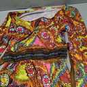 70s Outfits for Women 70s 60s Hippe Costume Dress Women 70s Disco Outfit Party Dance Dress 70s Hippe Disco Dress (Orange, M)