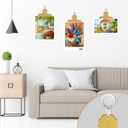 Coideal Gold Metal Bulldog Paper Clips, 3 Pack Stainless Steel Large Bull Clips Clamps for Drawing Board, Home Kitchen Office (5.7 inch / 14.5 cm)