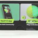 GlowFlex Reflex Ball with Counter App, Glow-in-the-Dark | TekXYZ Online Community for Boxing Ball, Ideal for Coordination, Stress Relief, Home Workouts & Fitness | Stocking Stuffer Gift for All Ages