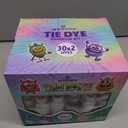 30 Colors Tie Dye Kit, Tie Dye Set for Kids, Pre-Filled Tye Dye Bottles, Non Toxic Permanent Fabric Dye Art Set, Easy DIY Fabric Art - Create Fun (30 Colors)