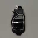 NAMSAN Dog Goggles for Medium to Large Dogs, Wide Snout, Anti-UV Sunglasses for Dogs Large Breeds, Windproof Dustproof Dog Eye Protection, Black