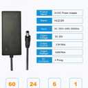 36V Charger Compatible with NordicTrack Commercial S22i S27i S10i S15i Elliptical Studio Cycle NTEX02117 NTEX02117NB NTEX02121 NTEX02422 22" Fitness Bike IN3603500 418190 Charger Power Cord
