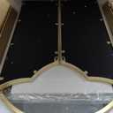 Wonderjune Trifold Vanity Mirrors 3 Way, 30 x 37 in