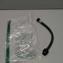 Leader Hose for Outdoor Garden Connection: 1FT 1/2" Short Hose with Male to Female Fittings Leakproof and No Kink for Faucet Extension Drip Irrigation