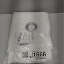 NICETOWN White Sheer Linen Curtains for Living Room 84 inch Length 2 Panels Set, Grommet Semi Sheer Privacy with Light Filtering Flax Window Treatments for Bedroom, W52 x L84