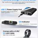 Gigabit Ethernet Splitter 1 to 2 High Speed 1000Mbps with 3.3ft LAN Cable, NEWCARE 1 in 2 Out Dual RJ45 Port Internet Splitter for Cat5/5e/6/7/8, Plug and Play, 2 Devices Simultaneously Networking