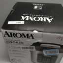 Aroma Housewares 20 Cup Cooked (10 cup uncooked) Digital Rice Cooker, Slow Cooker, Food Steamer, SS Exterior (ARC-150SB),Black