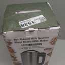 Nut Milk Maker Machine 50oz/1.5L Stainless Steel (Built-In Strainer,No Mesh Bags) 8-IN-1 Cooking Blender, 6-7 Cups Per Batch, Oat, Almondmilk Maker & Soymilk Maker, Creamy Plant-Based Milks & Soups
