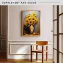 Canvas Floater Frames for Finished Canvases Paintings, 1.25" Deep Picture Frame for Art Prints, Wall Art Frame for Modern Home Decor, Studio Display and Gallery Hanging (Light Brown, 8x8 inches)
