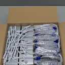 zouzai 12 Pack 4 Inch Black 5CCT Reset Ultra-Thin LED Recessed Ceiling Light with Junction Box, 2700K/3000K/3500K/4000K/5000K Selectable, 9W Dimmable, led can Lights - ETL and Energy Star Certified