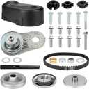 Torque Converter 30 Series Mini Bike 2-7Hp Go Kart CVT Clutch 3/4 inch 10T #40/41/420&12T #35 Chain Drive Belt Pulley for Predator 212cc, Manco Comet TAV2 Mini Bike Engine Replace for 219552A 218353A