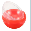 Vending Machine, 1pc Fillable Ball Bubble Sphere Round Balls Twisted Balls Grab Balls Vending Machine for Claw Machine 45mm, Red