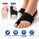 Bunion Corrector for Women & Men Toe Separator Sleeve for alignment support & Dailyn Comfort Hallux Valgus Support Sleeve