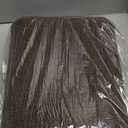 EARTHALL Washable Runner Rug 2x6 Ft Non Slip Runners for Hallways Cotton Rubber Backed Kitchen Runner Braided Indoor Floor Carpet Runners for Entryway, Hallway, Kitchen, Bedroom, Brown/Coffee