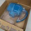 Brita Metro Water Filter Pitcher with SmartLight Change Indicator, BPA-Free, Replaces 1,800 Plastic Water Bottles a Year, Lasts Two Months, Includes 1 Filter, Small - 6-Cup Capacity, Turquoise