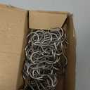 RHBLME 100 Pack S Hooks - 2.8 Inch Small Heavy Duty Stainless Steel S Hooks for Hanging Jeans, Cooking Utensils, Potted Plants, etc