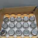 Salzesfalls 30 Pack 8oz Mason Jars with Lids, Half Pint Canning Jars, Small Glass Canning Jars, Small Mason Jars for Jam, Honey, Candy, Spice, 15 Jars, 15 Lids